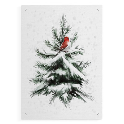 Art des Fêtes de Noël, CD XXXV, impression sur toile seulement - NON-CADRE