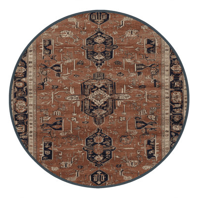 Tapis brun lavable à la machine