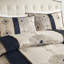 Couette bleu marine Queen - Garnissage 100 % tissu de literie