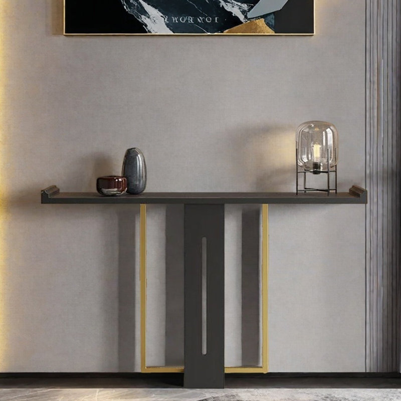 New Chinese Style Solid Wood Console Table, 33.5" H x 55.1" W x 15.7" D