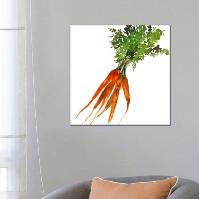 Carrot by Asia Jensen - Wrapped Canvas Print