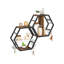42cm H x 48cm W Metal Bookcase