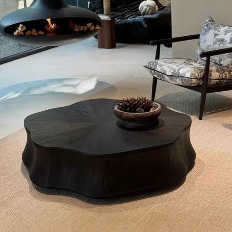 Table de bout en bois de style italien