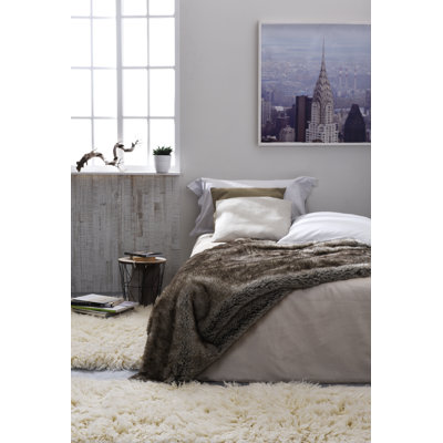 Syrna Hand Woven Wool Beige Indoor Rug