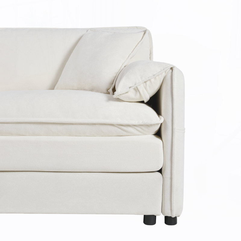 Canapé modulaire surdimensionné à 3 sièges profonds, Beige