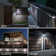 Polyvalent LED Solar Power Security Wall Lights Outdoor with Motion Sensor Auto-On/Off
