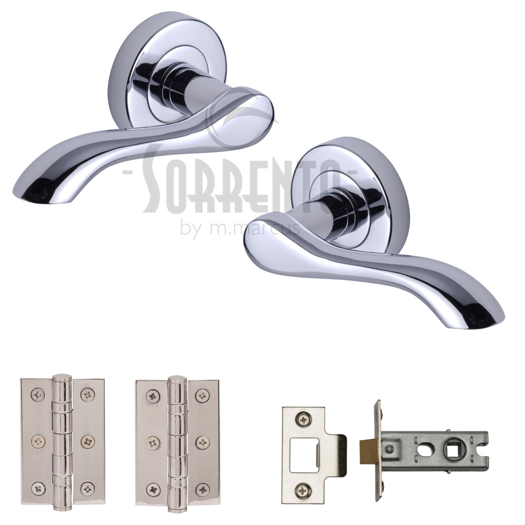 Heritage Brass Aurora Door Handle Kit