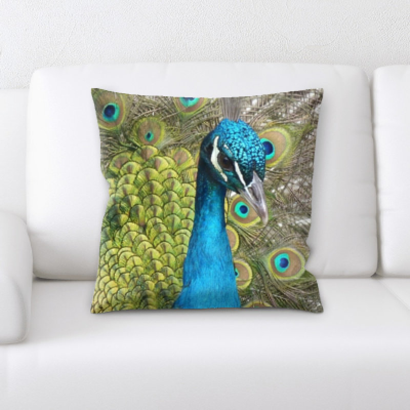 Microsuede Throw Pillow