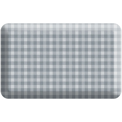 Cottage Check Anti-Fatigue Kitchen Comfort Mat