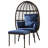 Chaydenn Wicker Outdoor Lounge Chair with Ottoman-1324290731