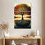 Arbre terrestre Harnek avec branches au paradis-108505560