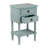 James 15.7'' W Solid Wood Nightstand-858973110