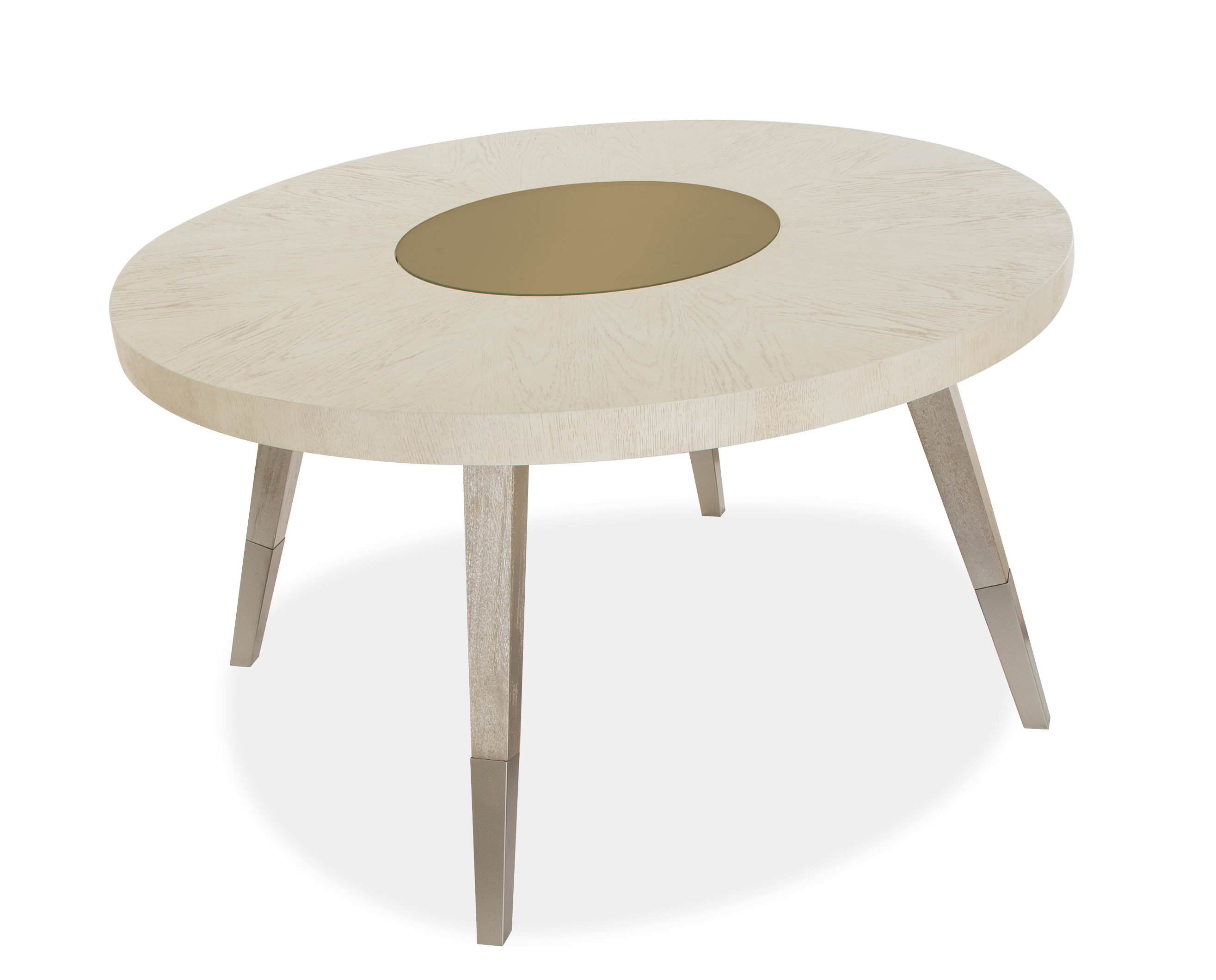 Everly Quinn Jibriel 54" Solid Wood Dining Table | Wayfair