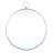 Allyza Metal Flat Wall Mirror