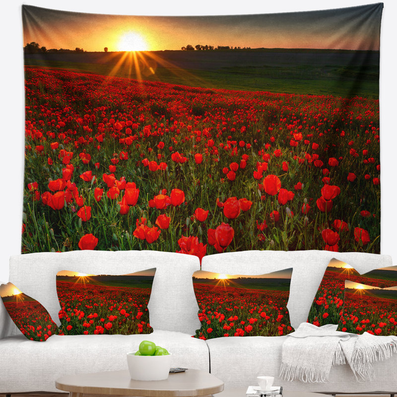 Polyester Tapestry, 68" H x 80" W