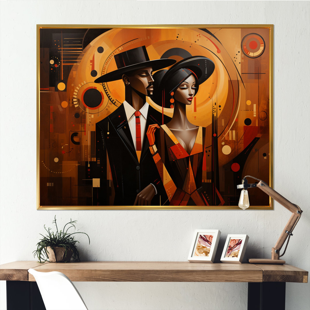 Regal Renaissance A II - African American Art Wall Art Latitude Run® 
