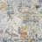 Celso Modern Abstract Performance Area Rug in Gray/Brown-1535158855