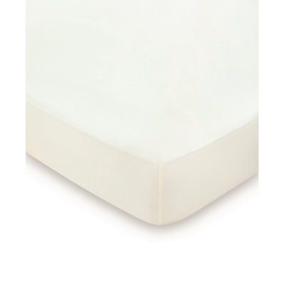 Plain Dyed 600 Thread Count 100% Cotton Sateen Fitted Sheet