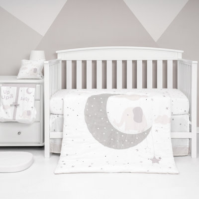 Hocker Reversible Celestial Star Crib Bedding Set