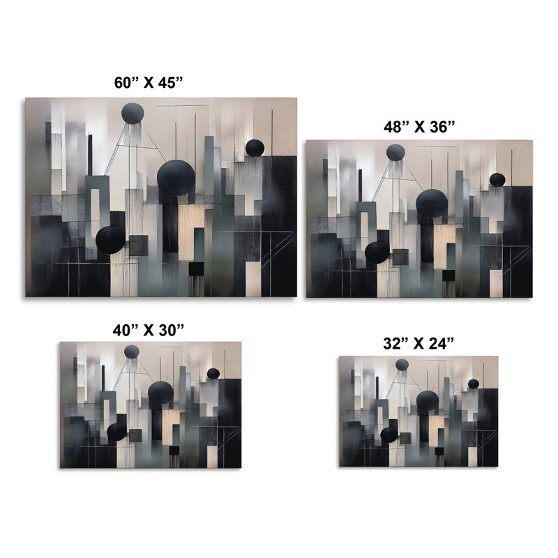 Ascension géométrique, H 24 po x l 32 po