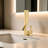 Single-Hole Single-Handle Bathroom Faucet With Drain Assembly