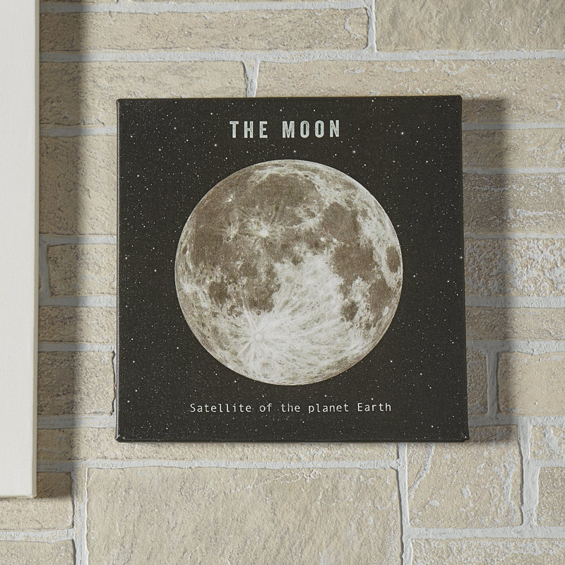 « the moon », impression sur toile tendue