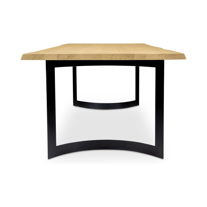 Bent Dining Table, 29.5" H x 98.5" W x 40" D