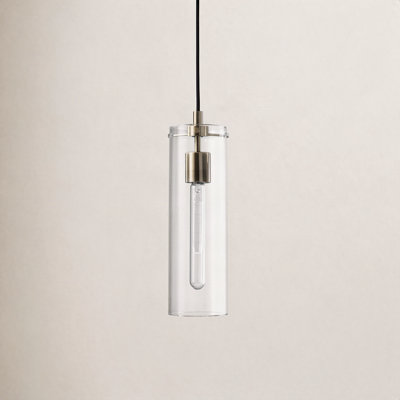 Gilbert Single Light Glass Dimmable Pendant