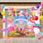 Trousse de décoration extérieure « Lollipop Trunk or Treat », bannière et ballons « Candyland Lollipop » pour arche de voiture, porte de garage, décoration de voiture