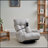 Adjustable Head and Waist Game Chair, Lounge Sofa for Living Room with Ergonomic Design and Comfort-982494047