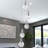 Sienna 5-Light Height Adjustable ETL Certified Integrated LED Chandelier with Globe Shades-65216915