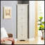 Armoire de rangement haute avec portes et 4 tablettes pour le salon, support d'angle
