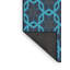 Tapis bleu ciel tissé à la machine-1156362307