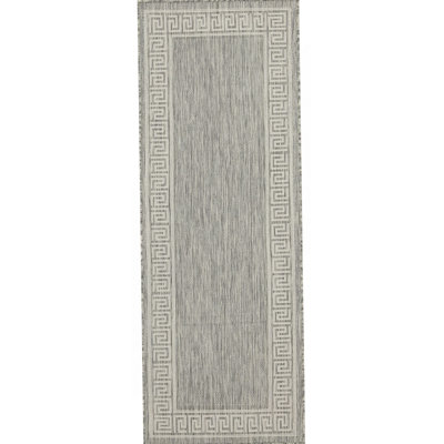 Sunshine Silver  Indoor/Outdoor Area Rug