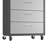Rolling Garage Cabinet In Dark Gray-125136603