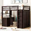 Lit mezzanine avec tiroirs, bureau et garde-robe-1551113318