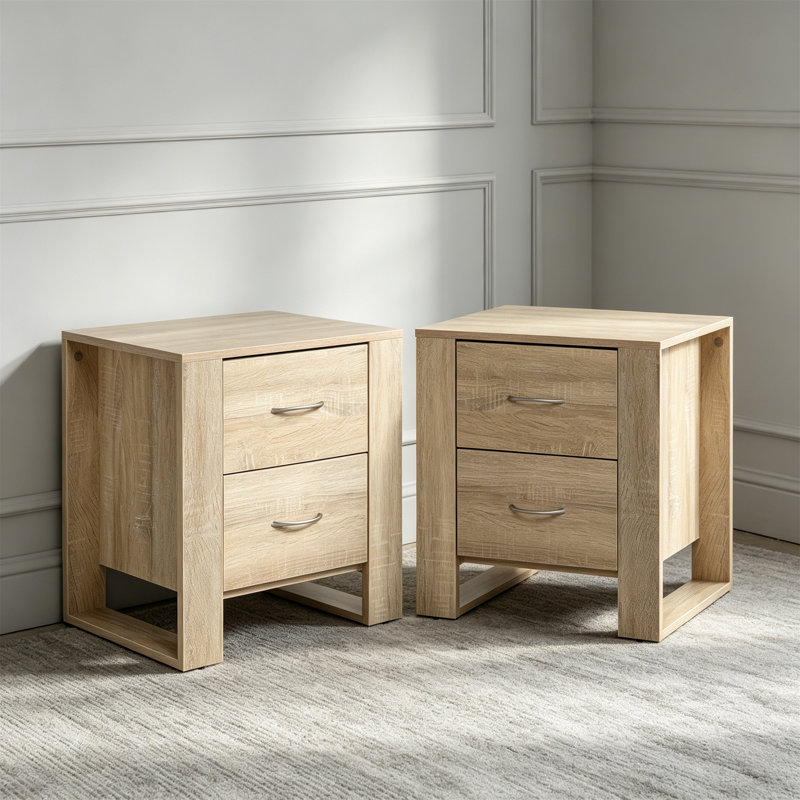 48 cm W Bedside Table