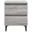 Quandt 40cm W Particle Board / Chipboard Bedside Table-784719058