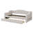 Upholstered Daybed With LED Belt And 2 Drawers-1990170305