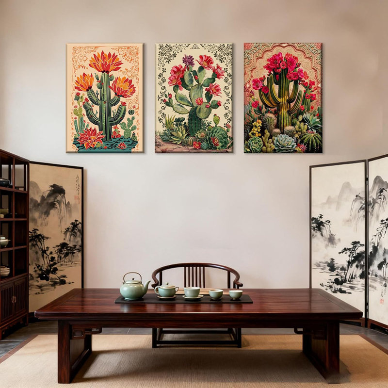 3 Piece Wrapped Canvas Wall Art
