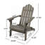 Chaise Adirondack pliable Hollywood-99637869