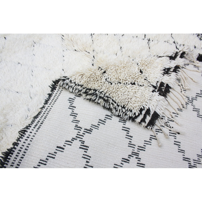 One-of-a-Kind Rectangle 6'2" X 12' Hand Loomed Area Rug