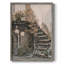 Escaliers Gracieux Framed Print - Solid Wood-1403356077