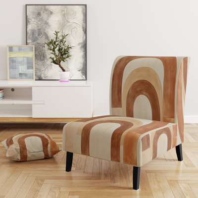 Fauteuil de chambre Abstract Boho