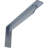 2"W x 16"D x 6 1/2"H Embrey Steel Bracket, Powder Coated Black-64105825-64105829