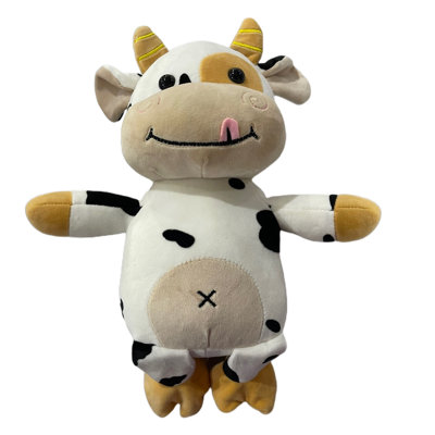 Vache mignonne, bovins, peluches, bovins, poupée, cadeau d'anniversaire