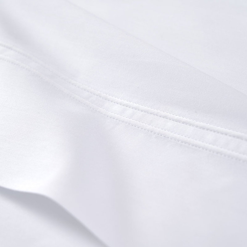 Triomphe Flat Sheet, Blanc, King Flat Sheet