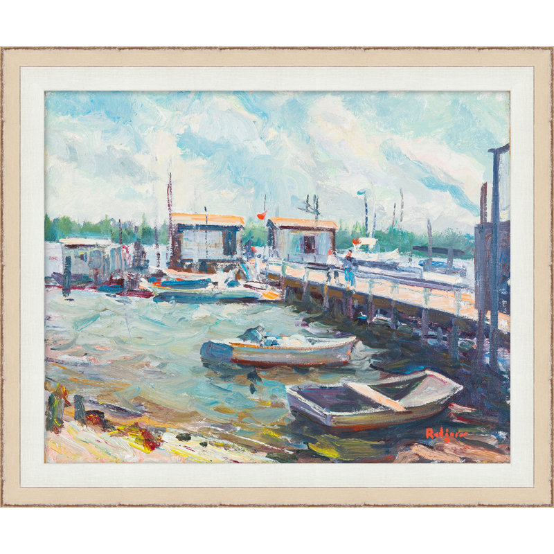 Boats In The Water 1 Print