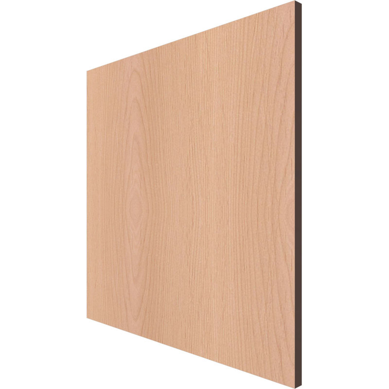 Planche de loisir en bois, H 7,75 po x l 7,75 po x P 0,25 po, Aulne