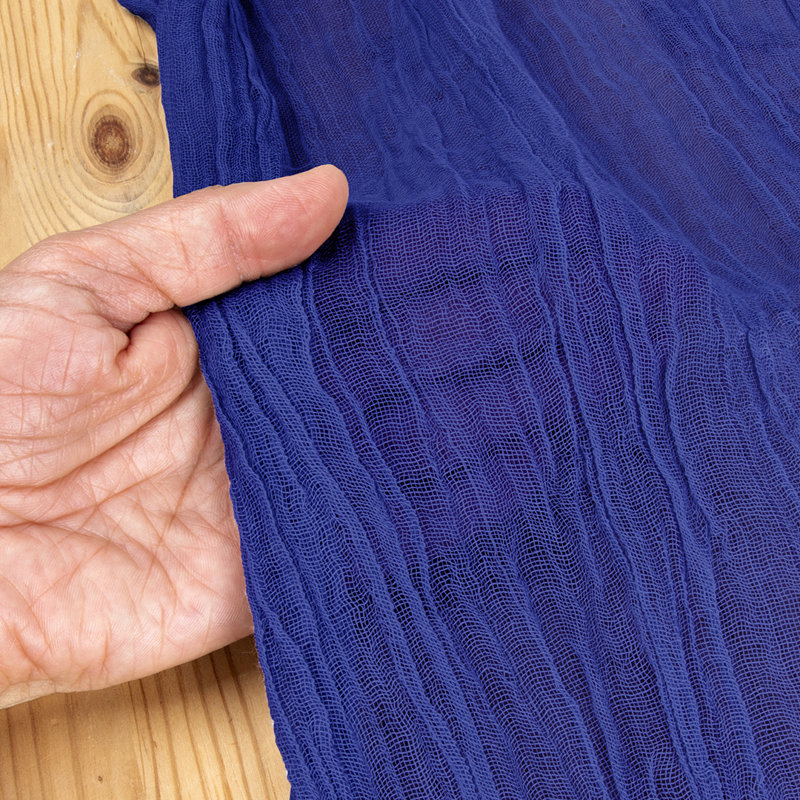 Nappe Sheer Gauze, Bleu marine